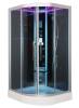 Platinum DZ905L Corner Steam Shower-Blue Glass